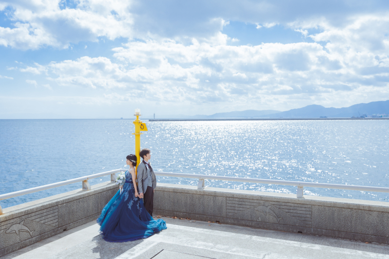 キラキラの海辺