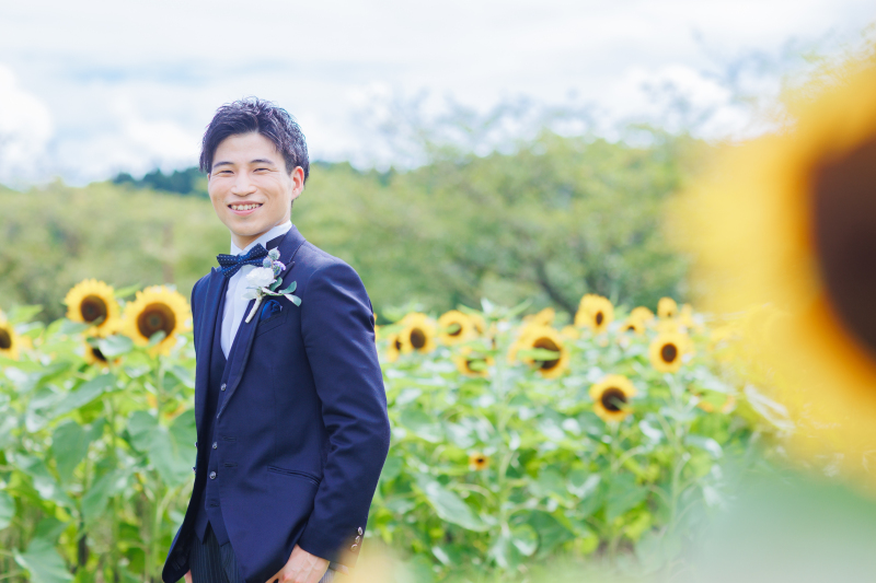 ご新郎様のソロカット