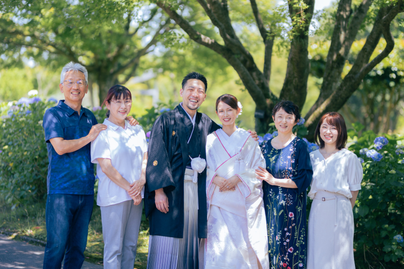 ご家族も一緒に撮れます!