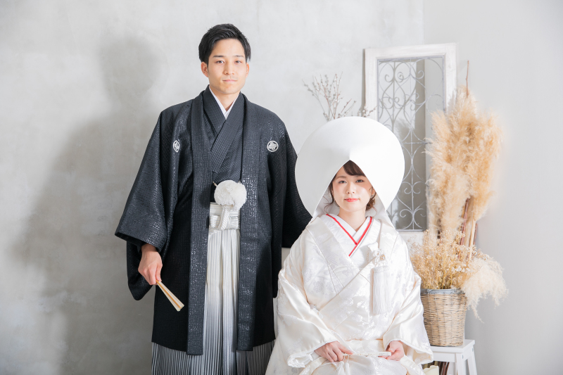 ❁白無垢、綿帽子がとってもお似合いです！！