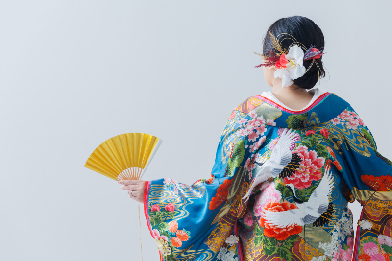 お衣装に合わせて髪飾りのチェンジもOK