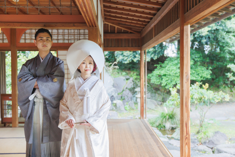 和装にお色直し♡