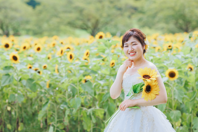 ご新婦様のソロカット