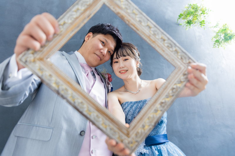 フレームの中に入って！