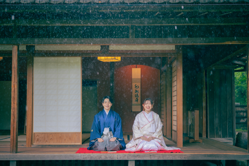 鹿児島では、雨ってお祝いの象徴なんです♪