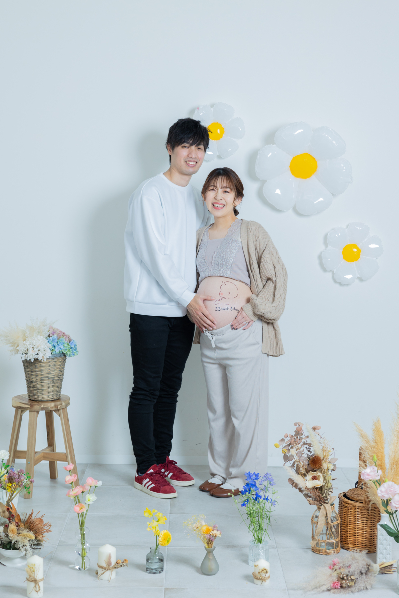 キラキラの笑顔で