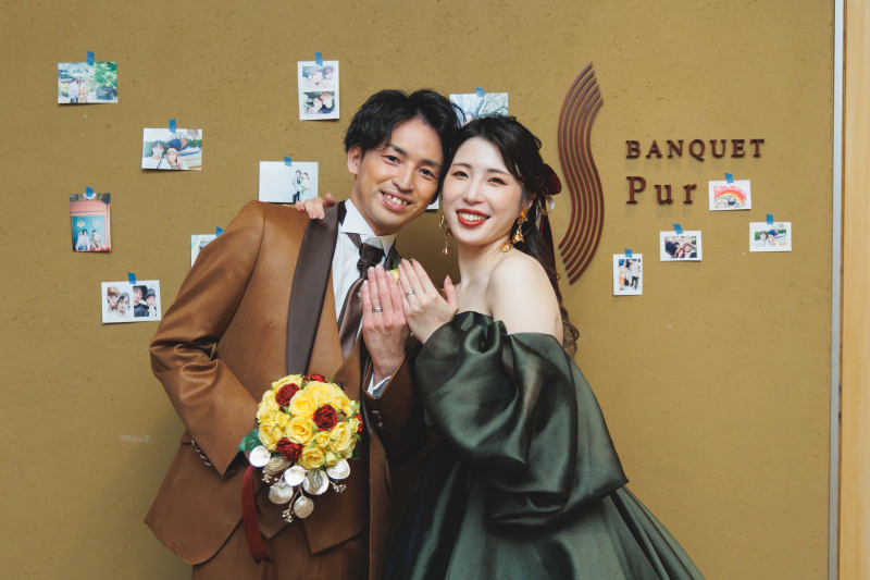 お見送り後の幸せショット