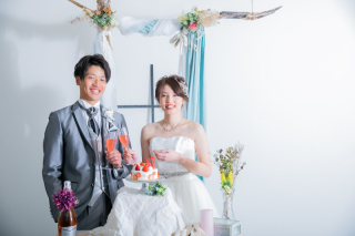 和洋装スタジオ×衣装３着盛り沢山