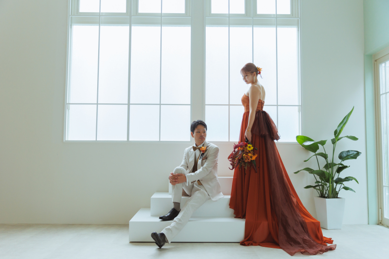 -SPECIAL SALE- ★新スタジオがオープン｜和洋装プラン｜新郎新婦和装・洋装・ヘアメイク・全データ・台紙つき