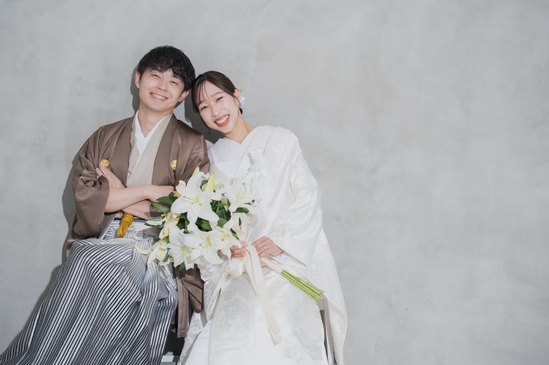 【20ページアルバム&全撮影データ付き！和装&洋装　スタジオ】