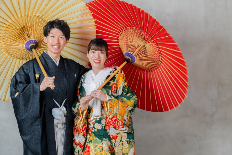 【20ページアルバム&全撮影データ付き！和装&洋装　スタジオ】