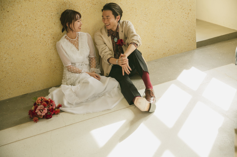 Studio Couple Photo Maison Rose 撮影日 年1月16日 代官山 Love Frames Wedding Circus 東京都でフォトウェディング探すならphotorait