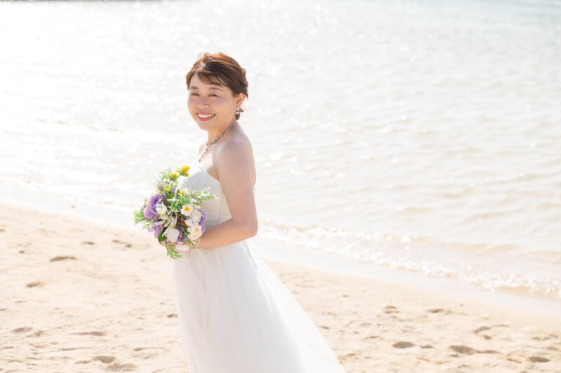 新婦様もソロショット＊