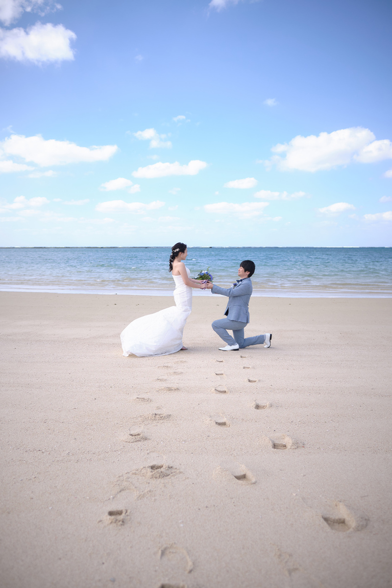 綺麗なビーチで