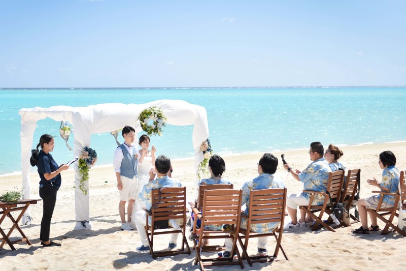 挙式も終盤を迎えます＊