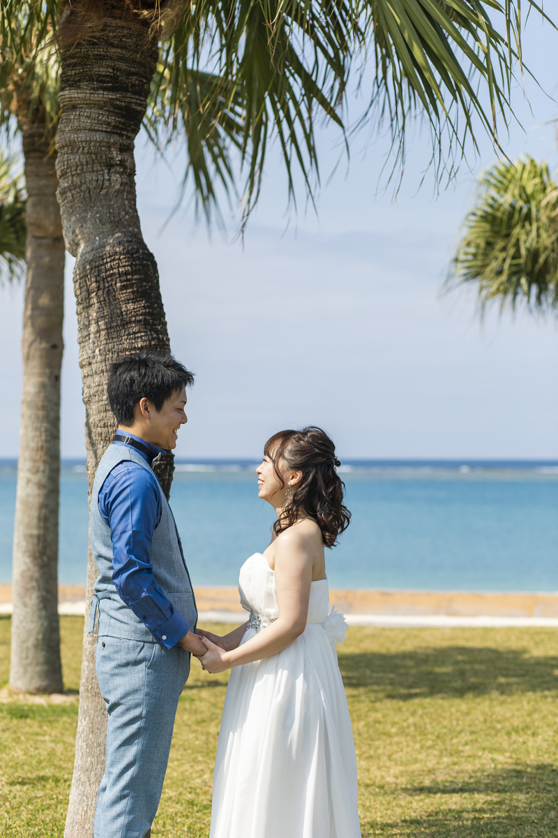 ビーチで撮影した後はグリーンスポットへ♪