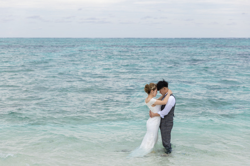 ナガンヌ島の海を堪能♫