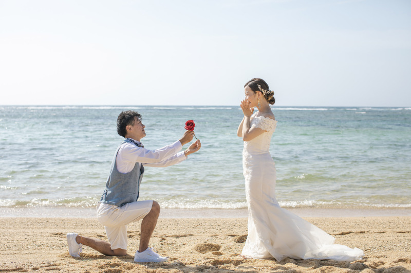 プロポーズシーン