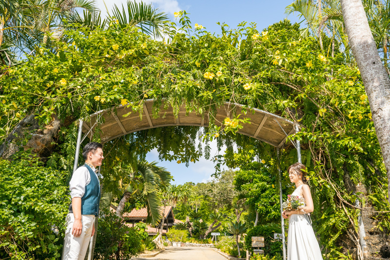 熱帯植物園に移動♪