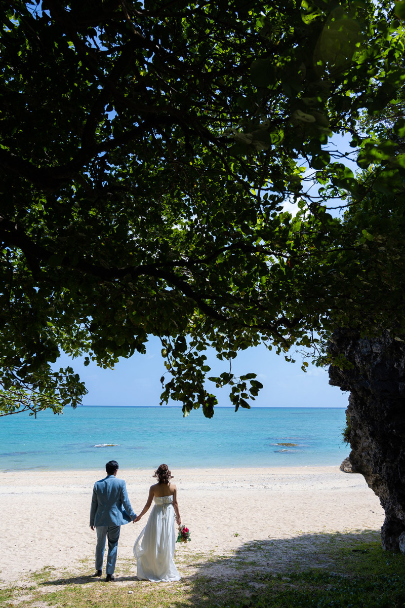 百名ビーチで仲良しショット♡