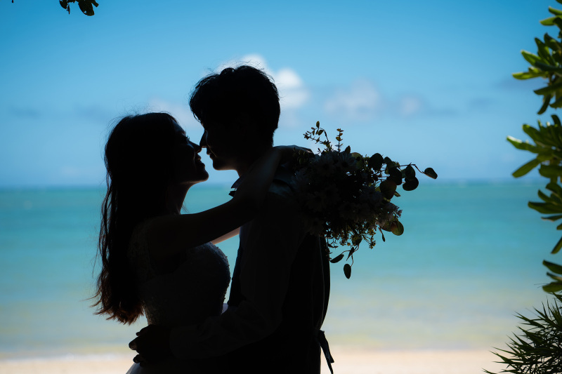 シルエット撮影