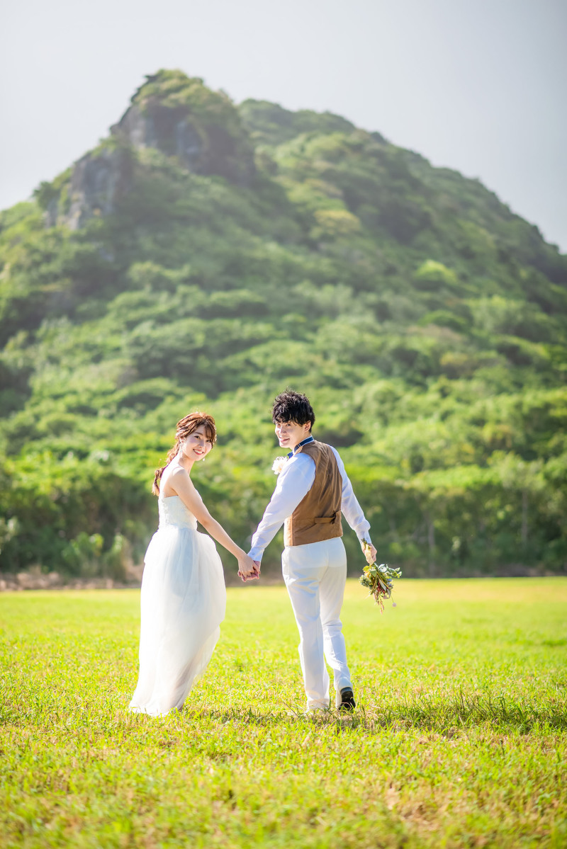ラストは振り返りショットで◎
