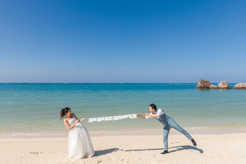 ガーランドで綱引き!?