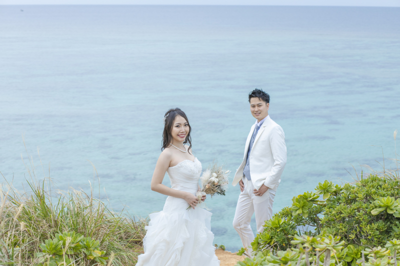 ザネー浜の有名スポット★崖★