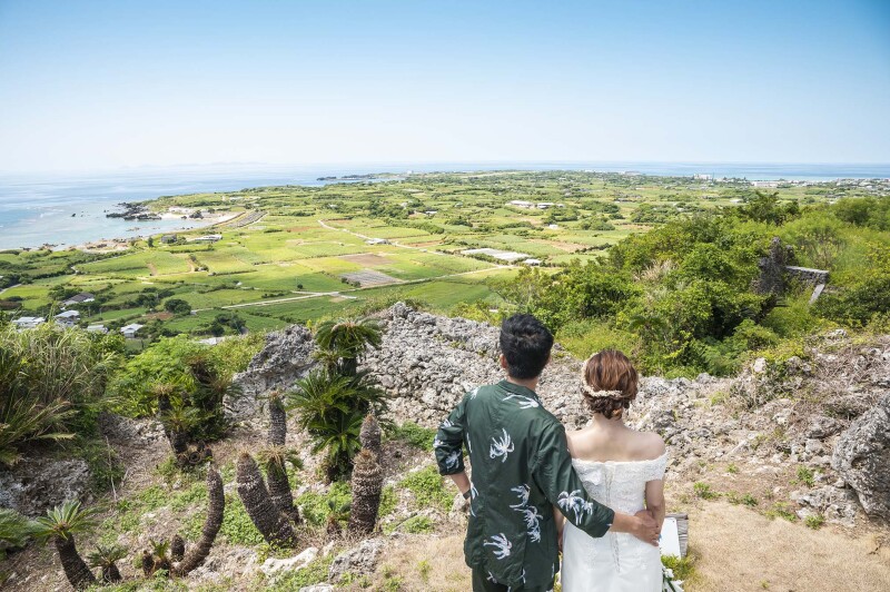 与論島の景色を堪能＊