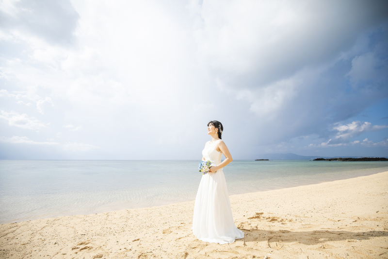 新婦様のソロショット*