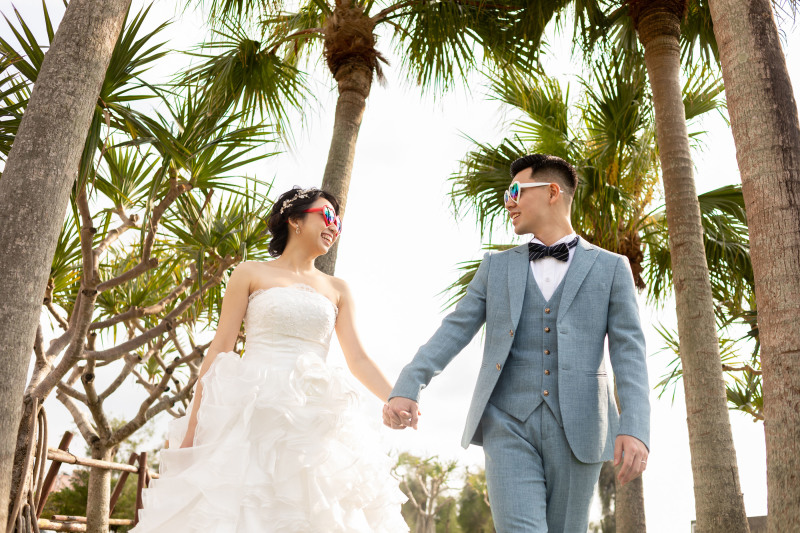 サングラス越しに♡