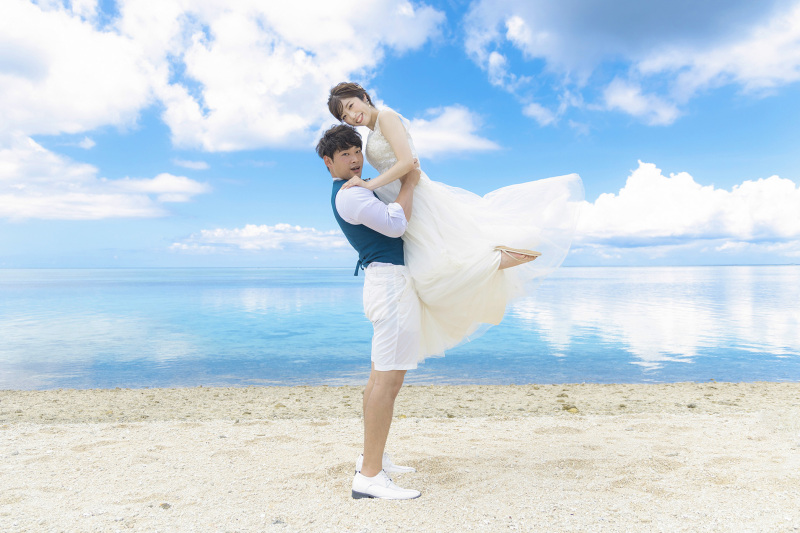 まるでふたりだけの島*無人島フォト