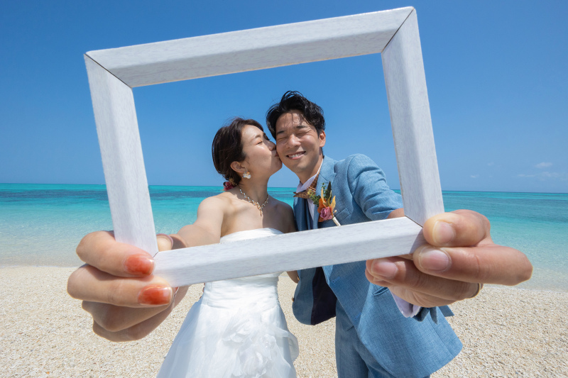 ＊笑顔いっぱいの無人島フォト＊