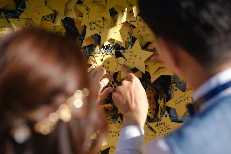 キラキラ黄色のお星さまに願いを✴︎・:*+