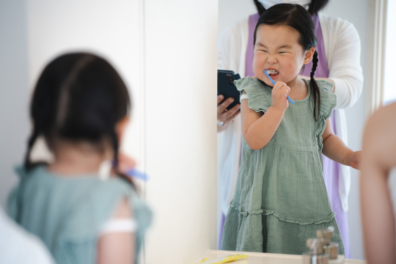 お子様も準備中＊