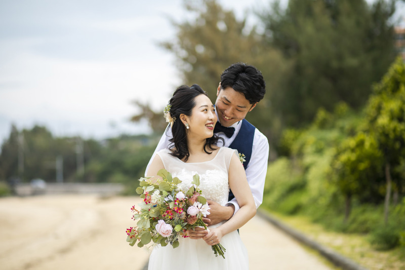 少し照れちゃう距離感