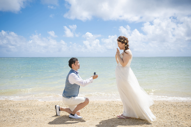 プロポーズシーン