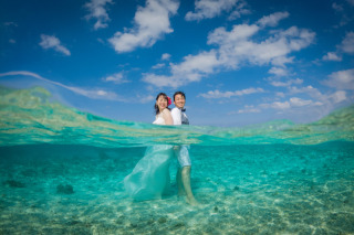 無人島を満喫♪