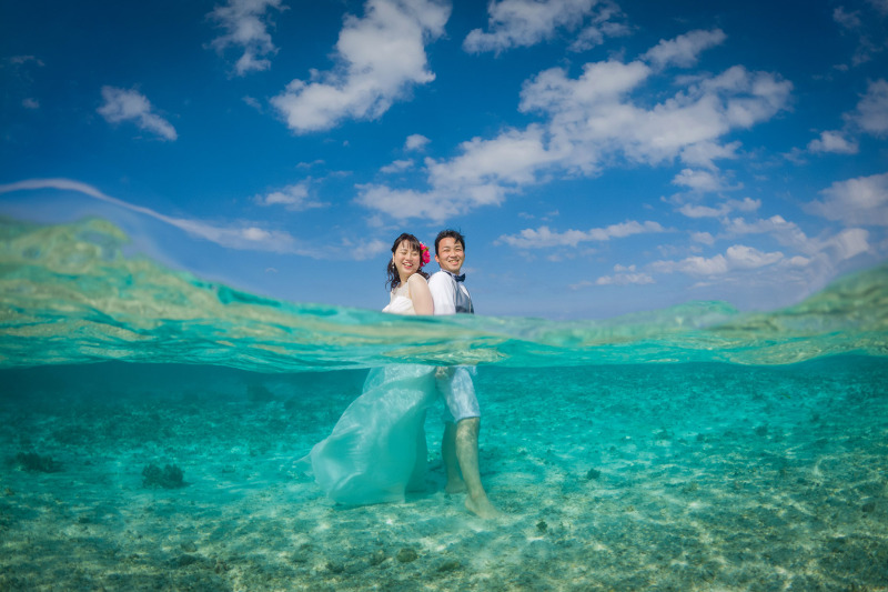 無人島を満喫♪