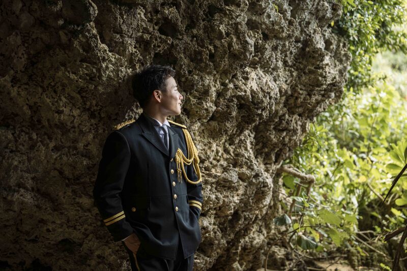 新郎様ソロショット