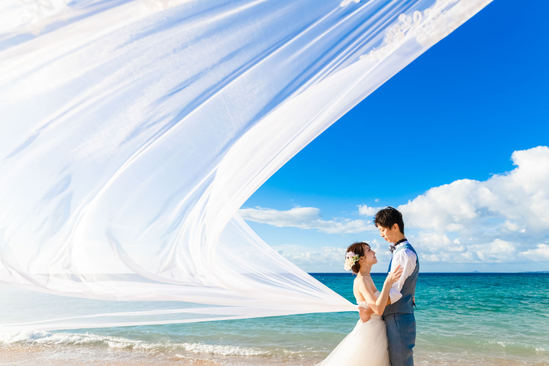 ロングベールをなびかせて*