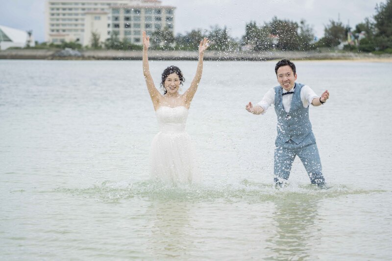 バシャバシャ！