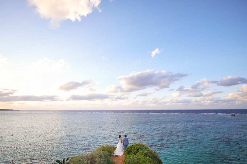 ザネー浜の崖スポット*