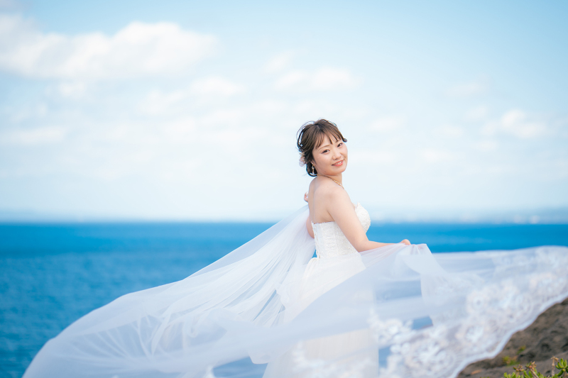 新婦様のソロショット