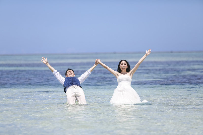 ラストは海にダイーーーブっっ!