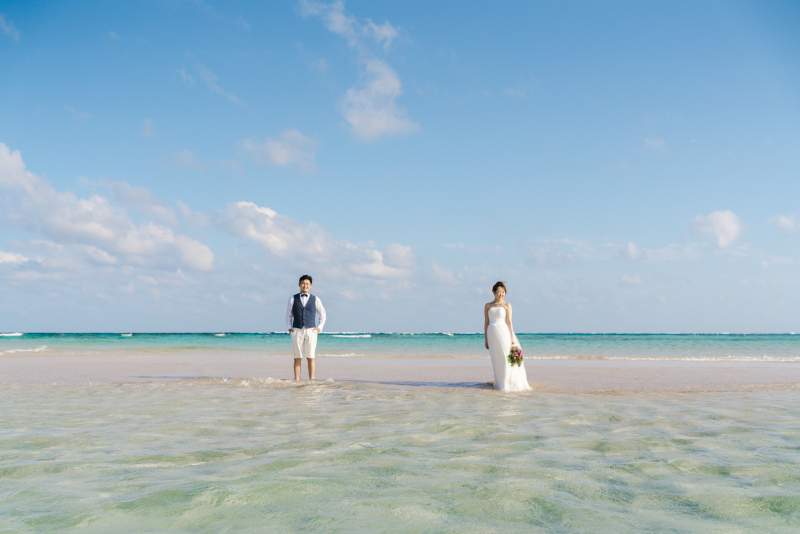 海に浮いているような1枚