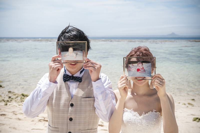 幼少期のおふたり