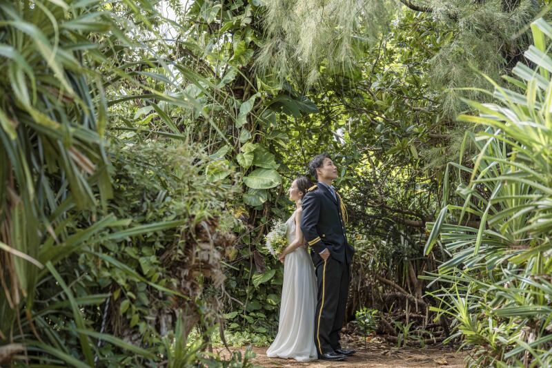 おふたりらしく、自然体で…