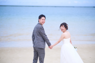 笑顔いっぱいのフォトウェディング