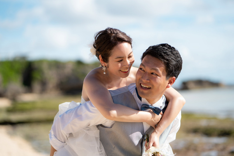 おんぶショット